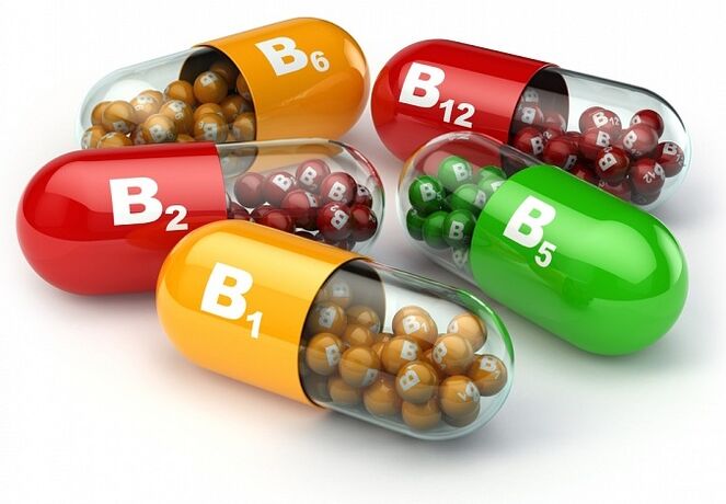 Ocuvit contient un complexe de vitamines B. 